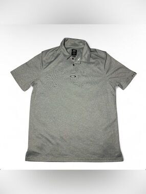 Oakley green grey golf polo shirt Size M 🌿